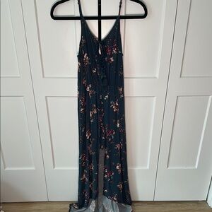 Floral High-Low dress